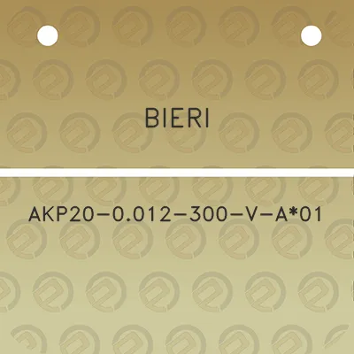 bieri-akp20-0012-300-v-a01