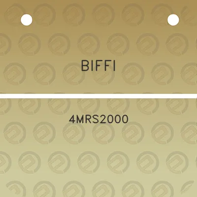 biffi-4mrs2000