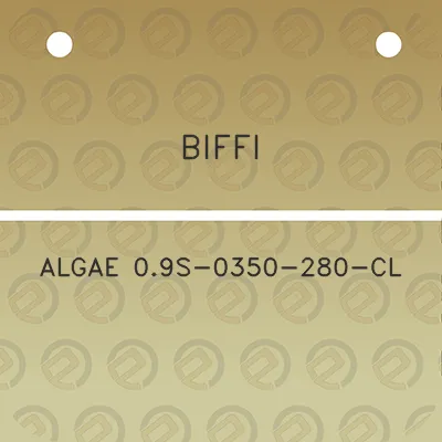 biffi-algae-09s-0350-280-cl