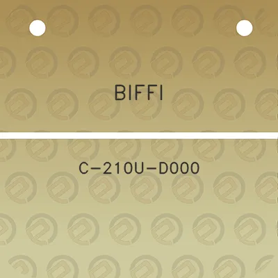 biffi-c-210u-d000