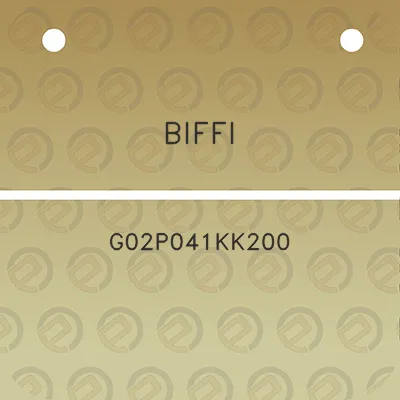 biffi-g02p041kk200