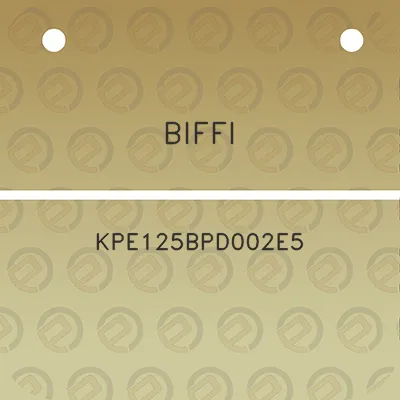 biffi-kpe125bpd002e5