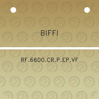 biffi-rf6600crpepvf