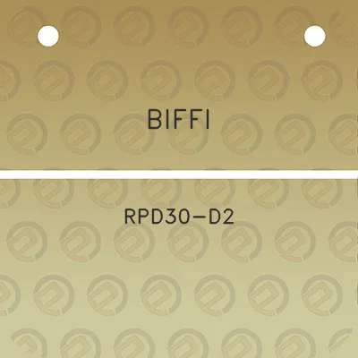 biffi-rpd30-d2