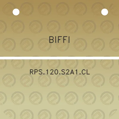 biffi-rps120s2a1cl