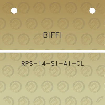 biffi-rps-14-s1-a1-cl