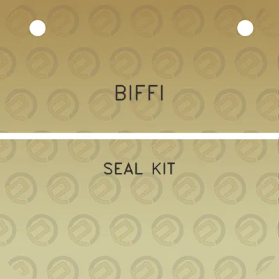 biffi-seal-kit