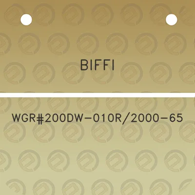 biffi-wgr200dw-010r2000-65