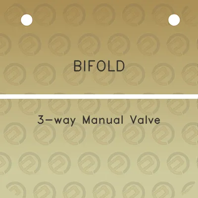 bifold-3-way-manual-valve