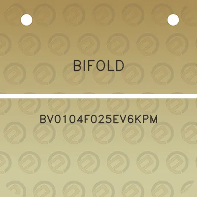 bifold-bv0104f025ev6kpm