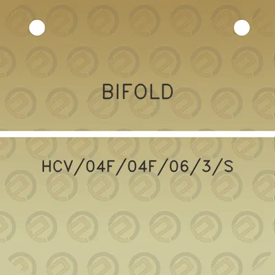 bifold-hcv04f04f063s