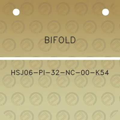 bifold-hsj06-pi-32-nc-00-k54