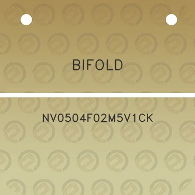 bifold-nv0504f02m5v1ck