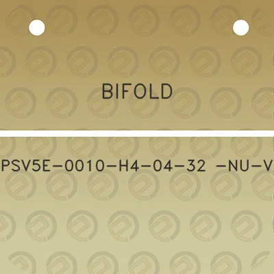 bifold-psv5e-0010-h4-04-32-nu-v