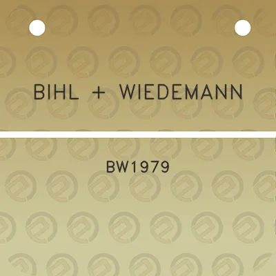 bihl-wiedemann-bw1979