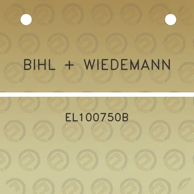 bihl-wiedemann-el100750b