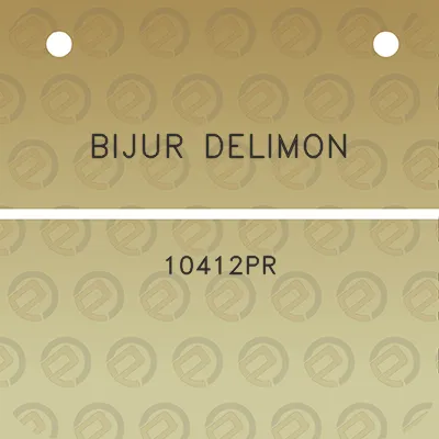 bijur-delimon-10412pr