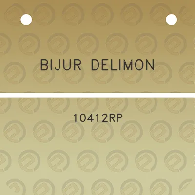 bijur-delimon-10412rp