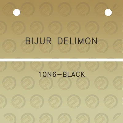 bijur-delimon-10n6-black