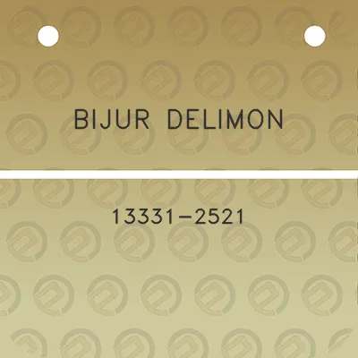 bijur-delimon-13331-2521