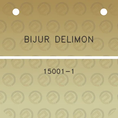 bijur-delimon-15001-1