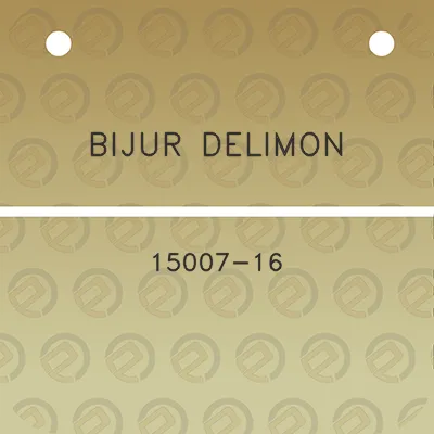 bijur-delimon-15007-16