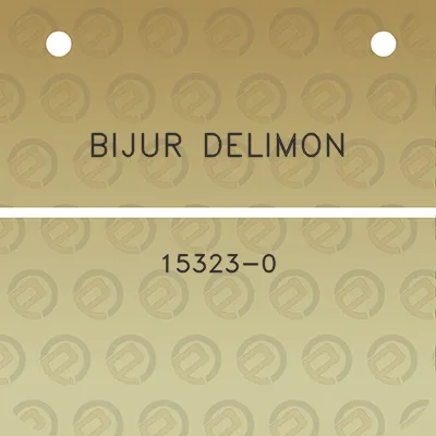 bijur-delimon-15323-0