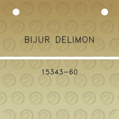 bijur-delimon-15343-60