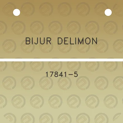 bijur-delimon-17841-5