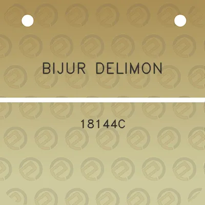 bijur-delimon-18144c