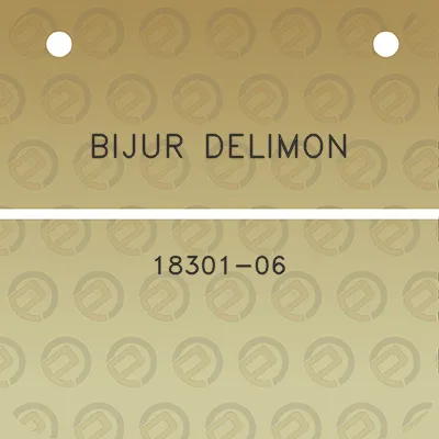 bijur-delimon-18301-06