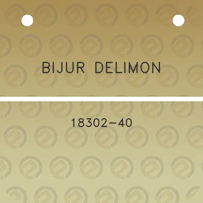 bijur-delimon-18302-40