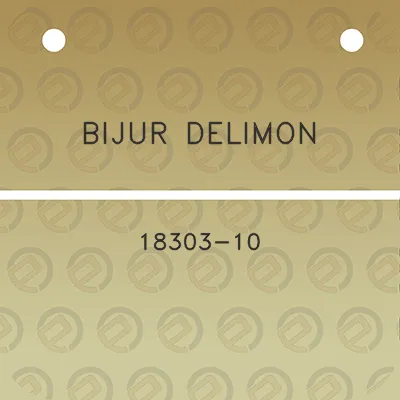 bijur-delimon-18303-10