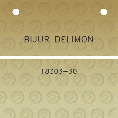 bijur-delimon-18303-30