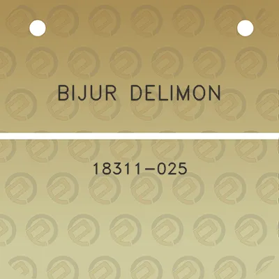 bijur-delimon-18311-025