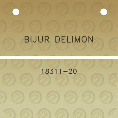 bijur-delimon-18311-20