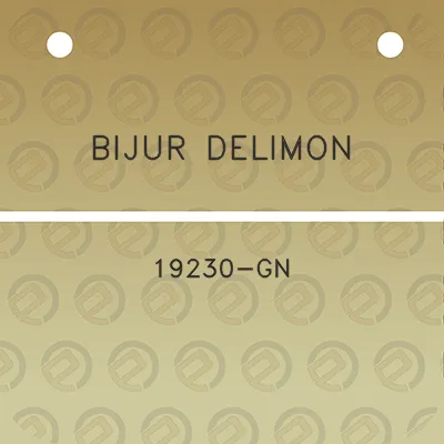 bijur-delimon-19230-gn