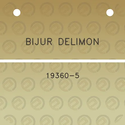 bijur-delimon-19360-5