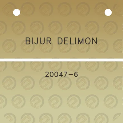 bijur-delimon-20047-6