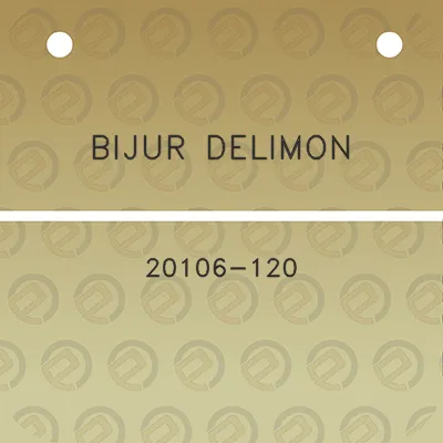 bijur-delimon-20106-120