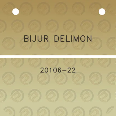 bijur-delimon-20106-22