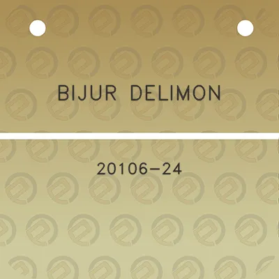 bijur-delimon-20106-24