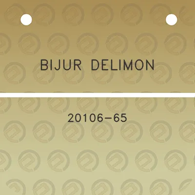 bijur-delimon-20106-65