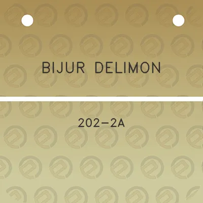 bijur-delimon-202-2a