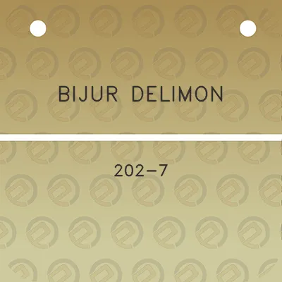 bijur-delimon-202-7