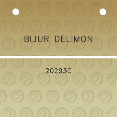 bijur-delimon-20293c