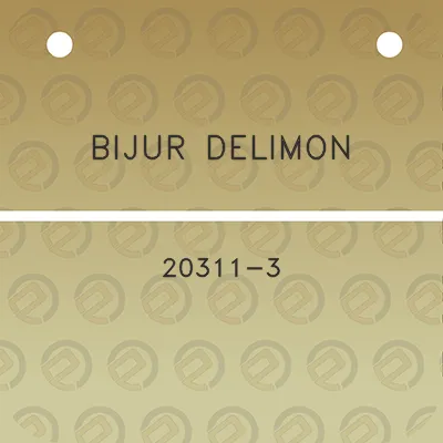 bijur-delimon-20311-3