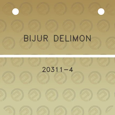 bijur-delimon-20311-4