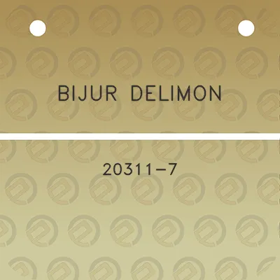 bijur-delimon-20311-7