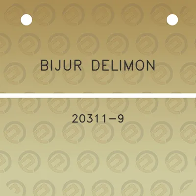 bijur-delimon-20311-9